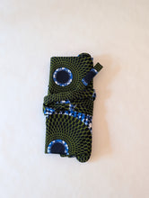 画像をギャラリービューアに読み込む, New!! Botanical Flower bag (blue×khaki)