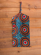 画像をギャラリービューアに読み込む, New!! Botanical Flower bag (blue×orange)
