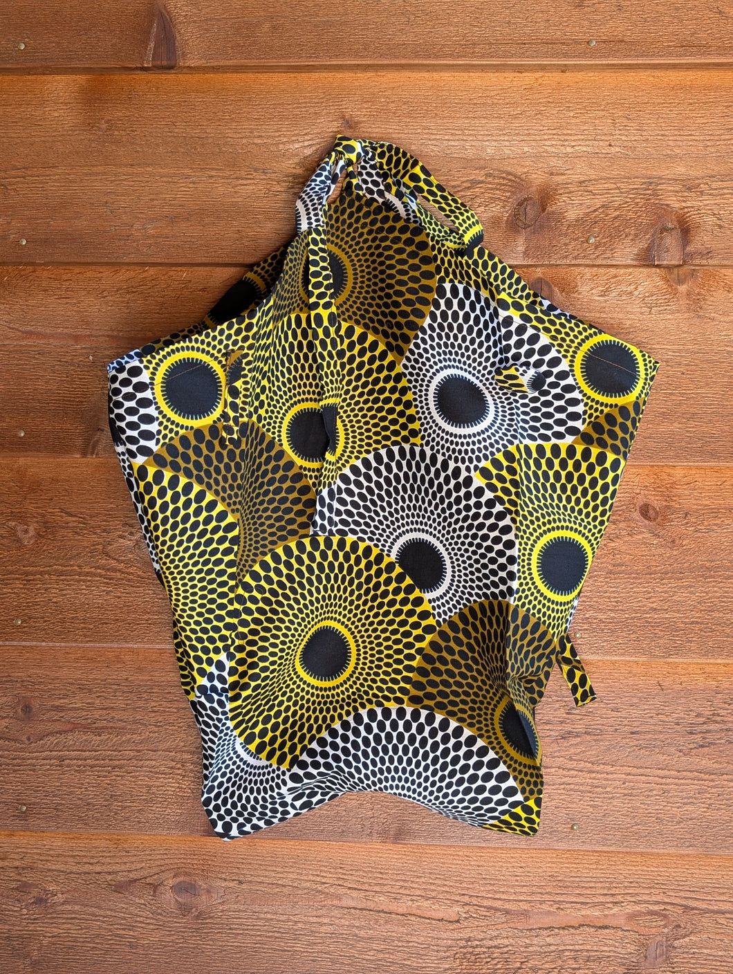 New!! Botanical Flower bag (yellow×white)