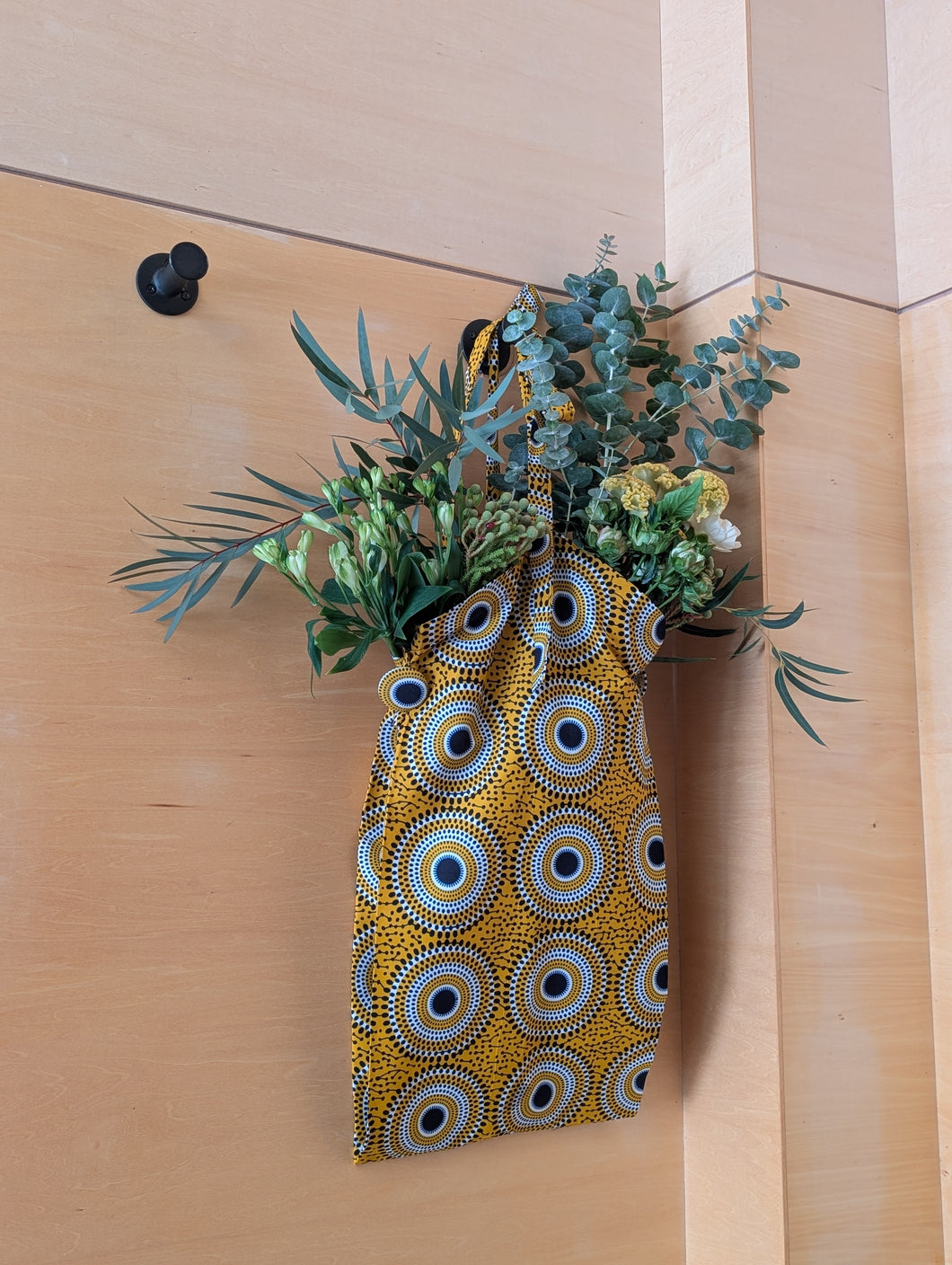 New!! Botanical Flowar bag (yellow)