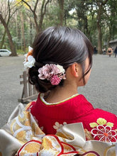 画像をギャラリービューアに読み込む, ヘアアクセサリー(おまかせpink)
