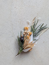 Load image into Gallery viewer, New!  ハットコサージュ（white×green）
